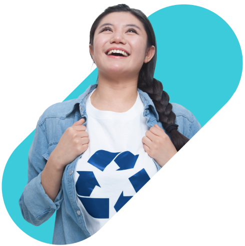 young-woman-recycle-shirt-shape